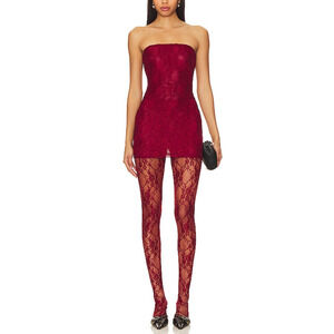 The Bodee The 'Bruna' Red Polyester Dress Size XL - NWT
